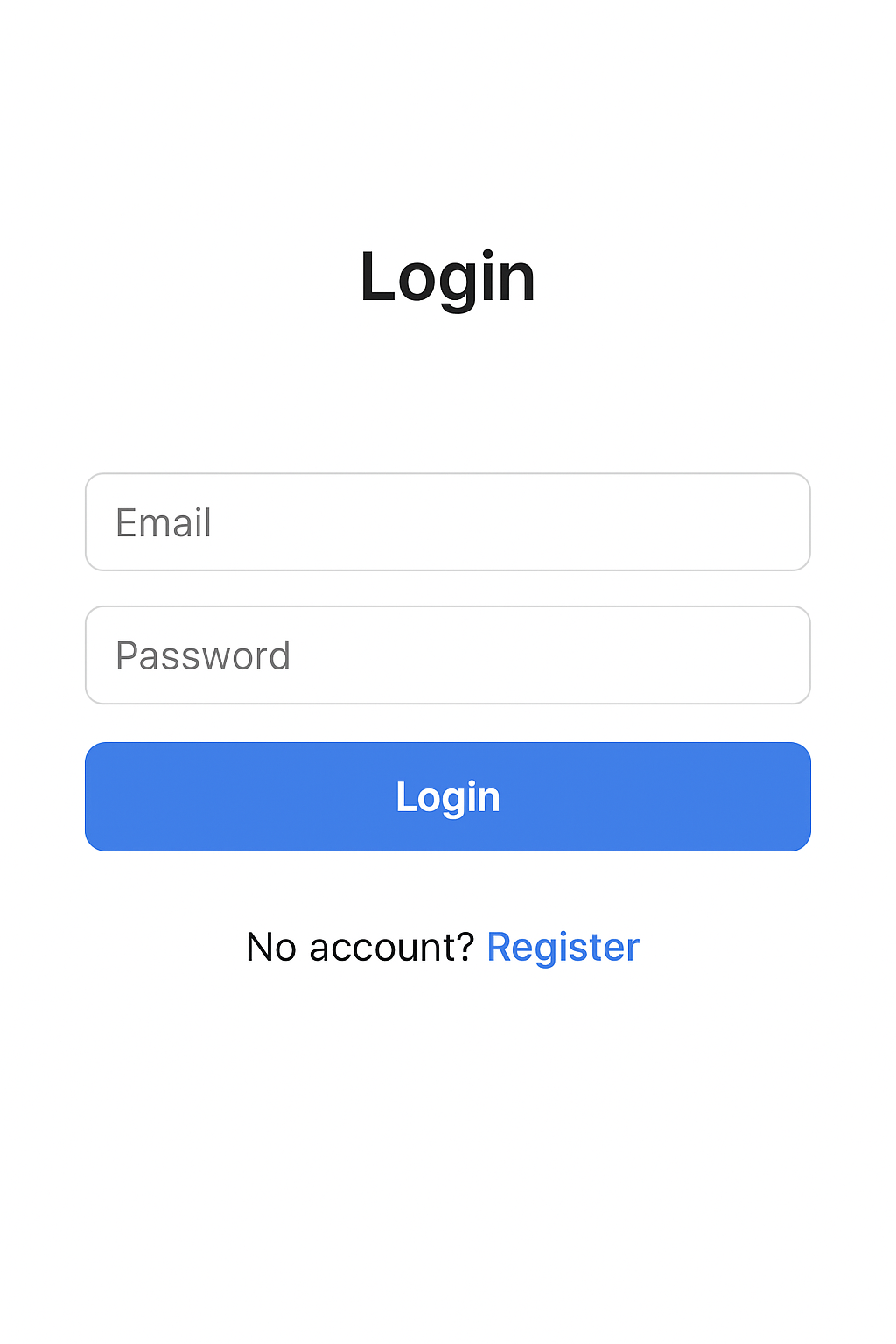 Expense Tracker Login